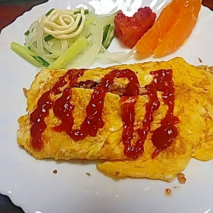 オープンオムライスのプレートランチ レシピ 作り方 By あけぼのマジック 楽天レシピ オープンオムライスのプレートランチ レシピ 作り方 By あけぼのマジック 楽天レシピ